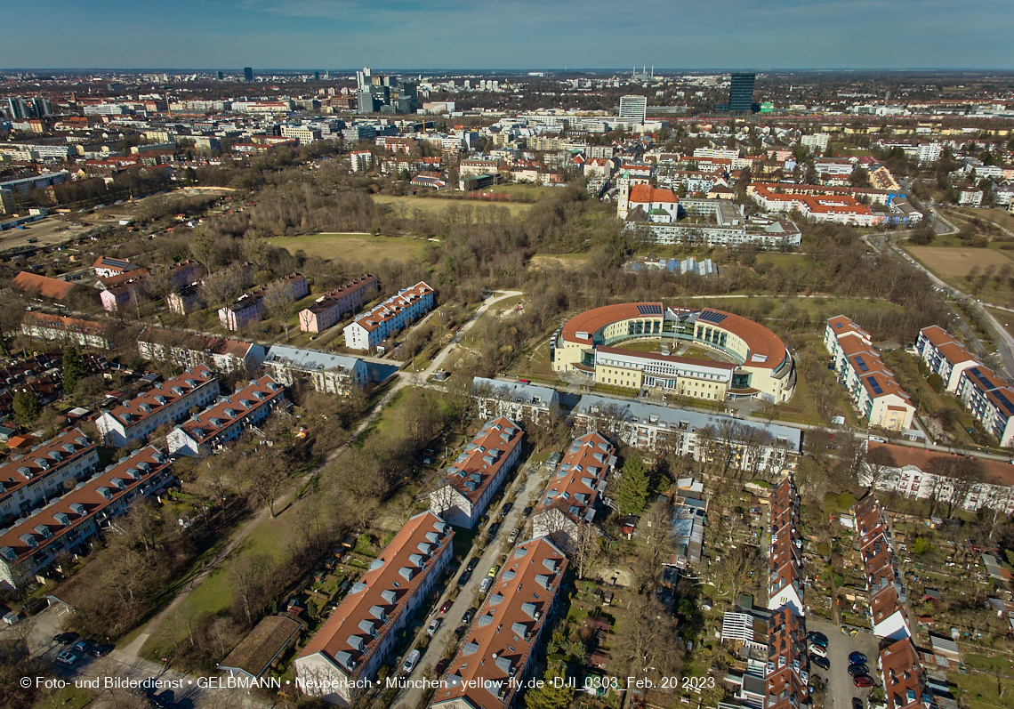 20.02.2023 -  der verschwundene Hachinger Bach in Neuperlach und Berg am Laim